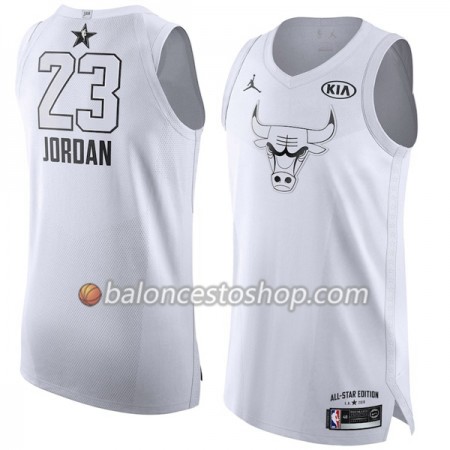 Camiseta Hombre NBA Chicago Bulls Michael Jordan 23 2018 All-Star Jordan Brand Blanco Swingman